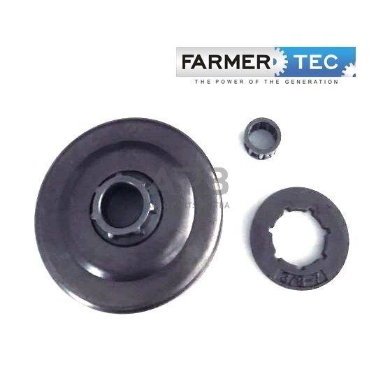 Sankabos būgnelis su žvaigždute ir guoliu PARTNER 351 žingsnis 3/8 užgriebiai 7 106114, 530 04 70-61, 5300470-61, 530047061 Sankabos būgnelis su žvaigždute ir guoliu PARTNER 351 žingsnis 3/8 užgriebiai 7 106114, 530 04 70-61, 5300470-61, 530047061