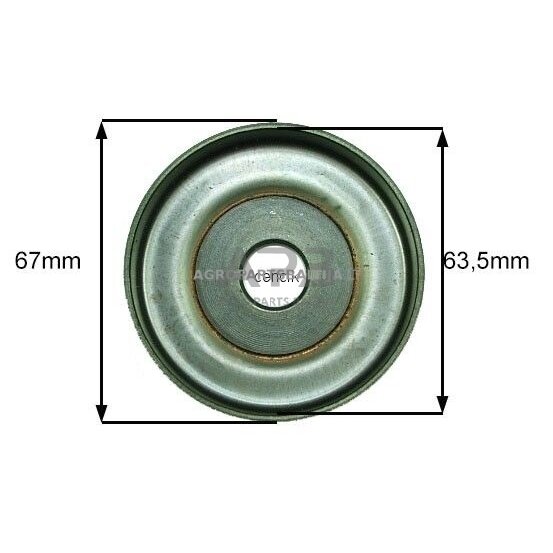 Sankabos būgnelis su guoliu ir žvaigždute Oleomac 947, 952 .325 7 užgriebių 2