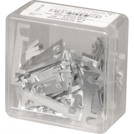 Saugiklis juostinis 100A, 41mm 100x Hella 8JS713575041 Saugiklis juostinis 100A, 41mm 100x Hella 8JS713575041