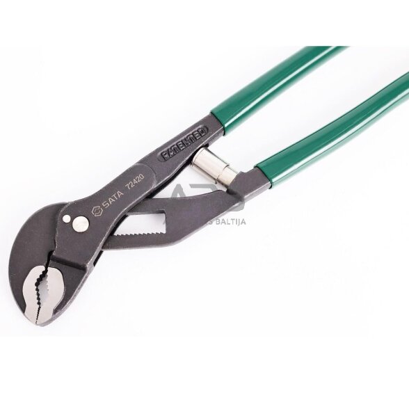 Santechninės replės 175mm su automatiniu fiksavimu 7 Santechninės replės 175mm su automatiniu fiksavimu 7