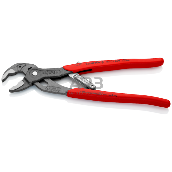 Santechninės replės 250mm KNIPEX su SmartGrip fiksavimu 1 Santechninės replės 250mm KNIPEX su SmartGrip fiksavimu 1