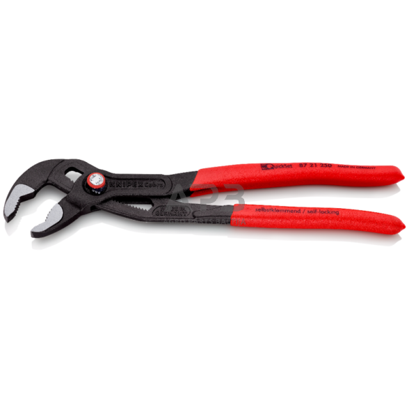 Santechninės replės KNIPEX Cobra su greitu fiksavimu 250mm 1 Santechninės replės KNIPEX Cobra su greitu fiksavimu 250mm 1