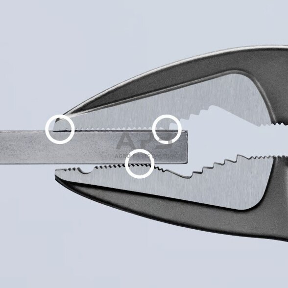 Santechninės replės prailgintos KNIPEX SLIM Cobra su fiksavimu 250mm 5 Santechninės replės prailgintos KNIPEX SLIM Cobra su fiksavimu 250mm 5