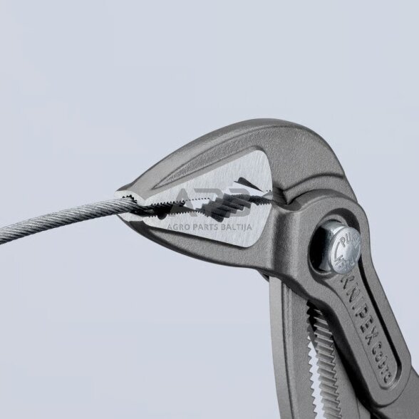 Santechninės replės prailgintos KNIPEX SLIM Cobra su fiksavimu 250mm 8 Santechninės replės prailgintos KNIPEX SLIM Cobra su fiksavimu 250mm 8