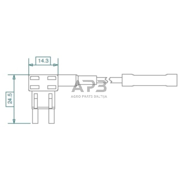 Saugiklio laikiklis iMaXX SIH7400 1 Saugiklio laikiklis iMaXX SIH7400 1
