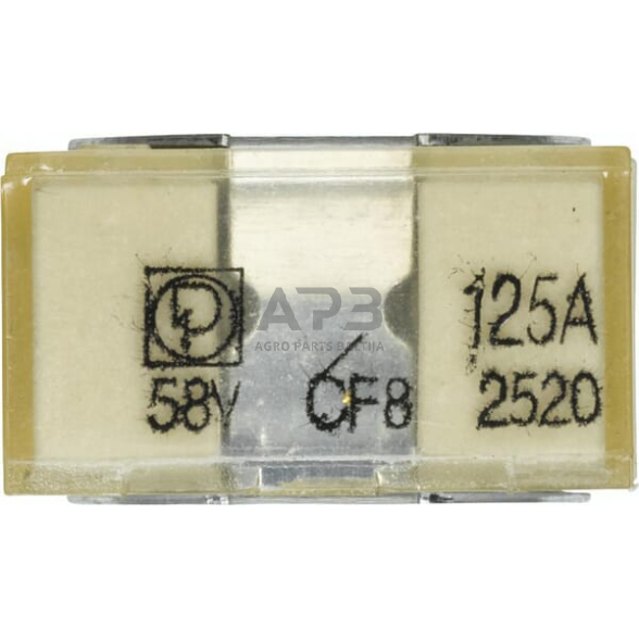 Saugiklis CF8 58V, 125A Hella 8JS747876031 2 Saugiklis CF8 58V, 125A Hella 8JS747876031 2