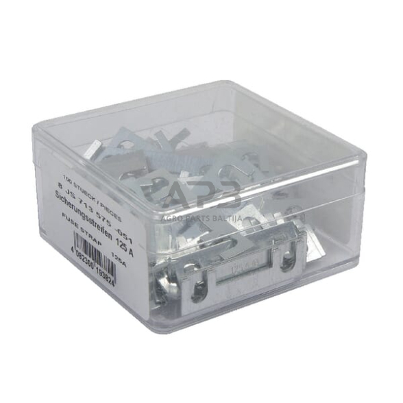 Saugiklis juostinis 125A, 41mm 100x Hella 8JS713575051 Saugiklis juostinis 125A, 41mm 100x Hella 8JS713575051