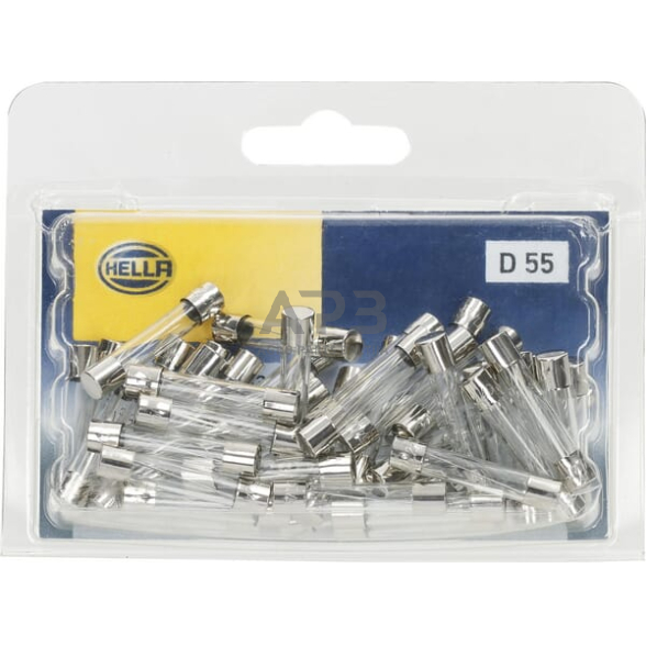 Saugiklis stiklinis 15A, 32mm 50x Hella 8JS713806003 4 Saugiklis stiklinis 15A, 32mm 50x Hella 8JS713806003 4