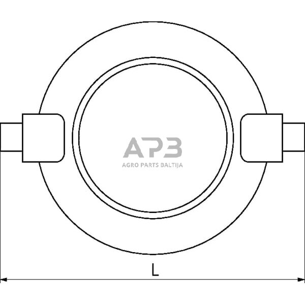 Sankabos guolis F&S 1859600001 1