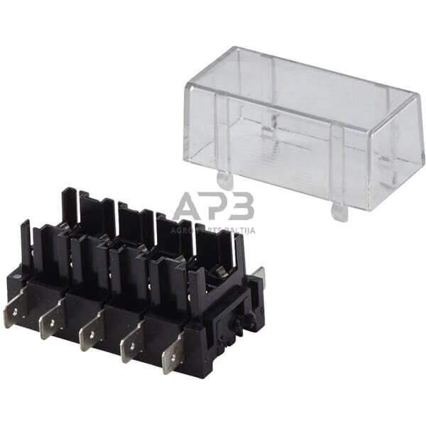 Saugiklio dėžutė 5 kontaktų Hella 30A 8JD005993032 3