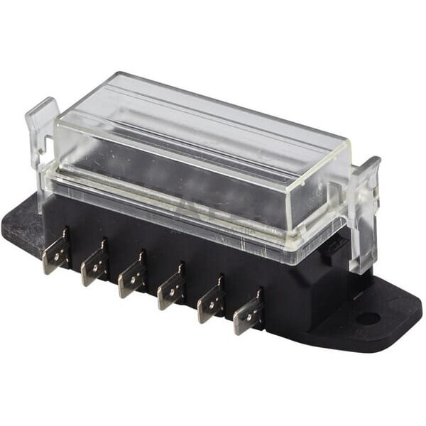 Saugiklio dėžutė 6 kontaktų Hella 8JD005993102 Saugiklio dėžutė 6 kontaktų Hella 8JD005993102