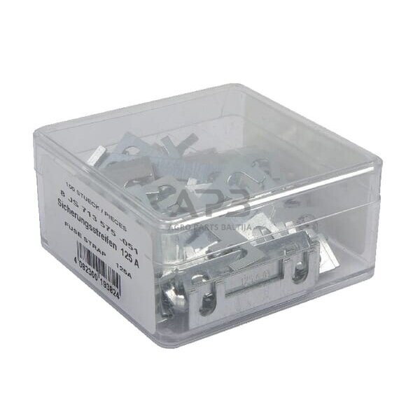 Saugiklis juostinis 125A, 41mm 100x Hella 8JS713575051 Saugiklis juostinis 125A, 41mm 100x Hella 8JS713575051