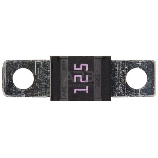 Saugiklis juostinis 32V, 125A, 41.1mm Hella 8JS742901071 1 Saugiklis juostinis 32V, 125A, 41.1mm Hella 8JS742901071 1