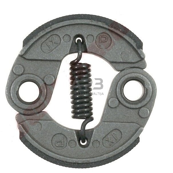 Kiniško trimerio sankaba 43cc ALU plotis 75,50 mm, skylės 10,00 mm Kiniško trimerio sankaba 43cc ALU plotis 75,50 mm, skylės 10,00 mm