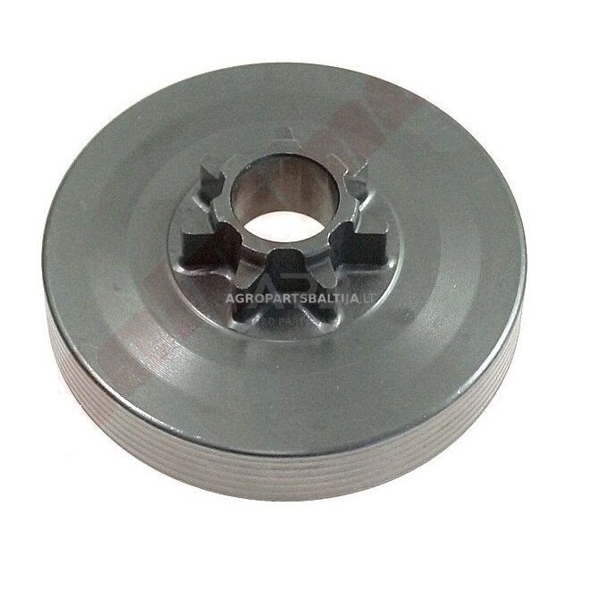 Sankabos būgnelis kiniškiems pjūklams 38cc .325 7 užgriebių Sankabos būgnelis kiniškiems pjūklams 38cc .325 7 užgriebių