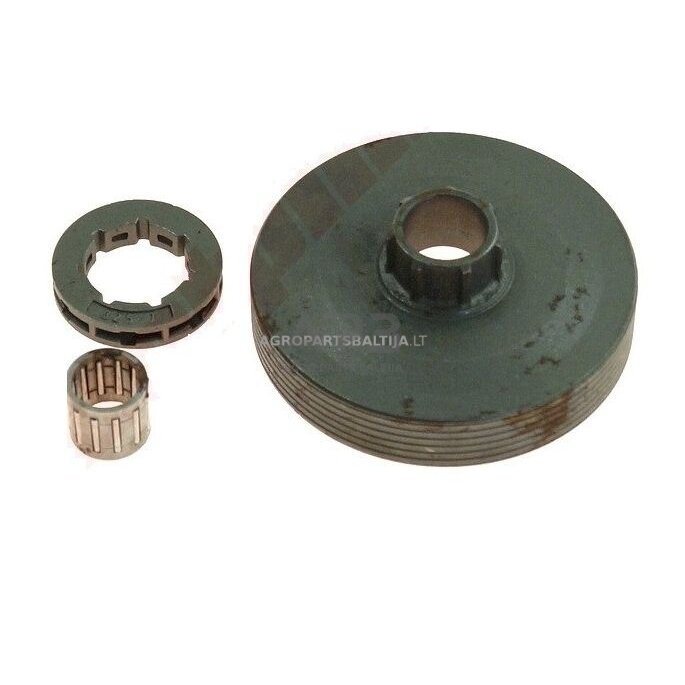 Sankabos būgnelis su guoliu ir žvaigždute kiniško pjūklo 45cc, 52cc, 58cc, .325 7 užgriebių. Nac, Vd-Tech profi,Steel, Flora, Matrix, Victus, Kraft Welle, Eurotec, Eurotech,Nec, P Sankabos būgnelis su guoliu ir žvaigždute kiniško pjūklo 45cc, 52cc, 58cc, .325 7 užgriebių. Nac, Vd-Tech profi,Steel, Flora, Matrix, Victus, Kraft Welle, Eurotec, Eurotech,Nec, P