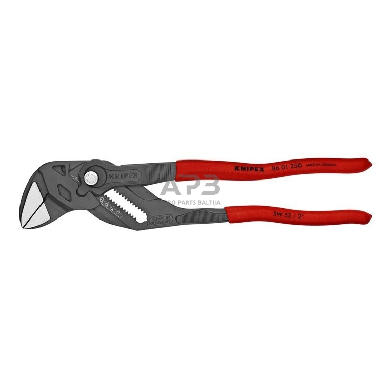 Santechninės replės - raktas KNIPEX su fiksavimu 250mm Santechninės replės - raktas KNIPEX su fiksavimu 250mm