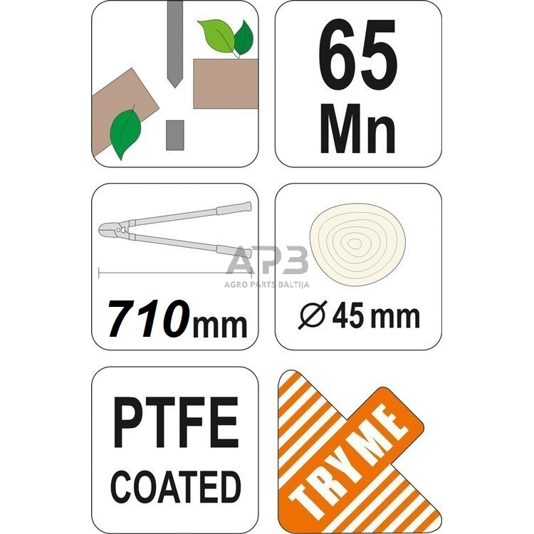 Šakų sekatorius 710mm 1