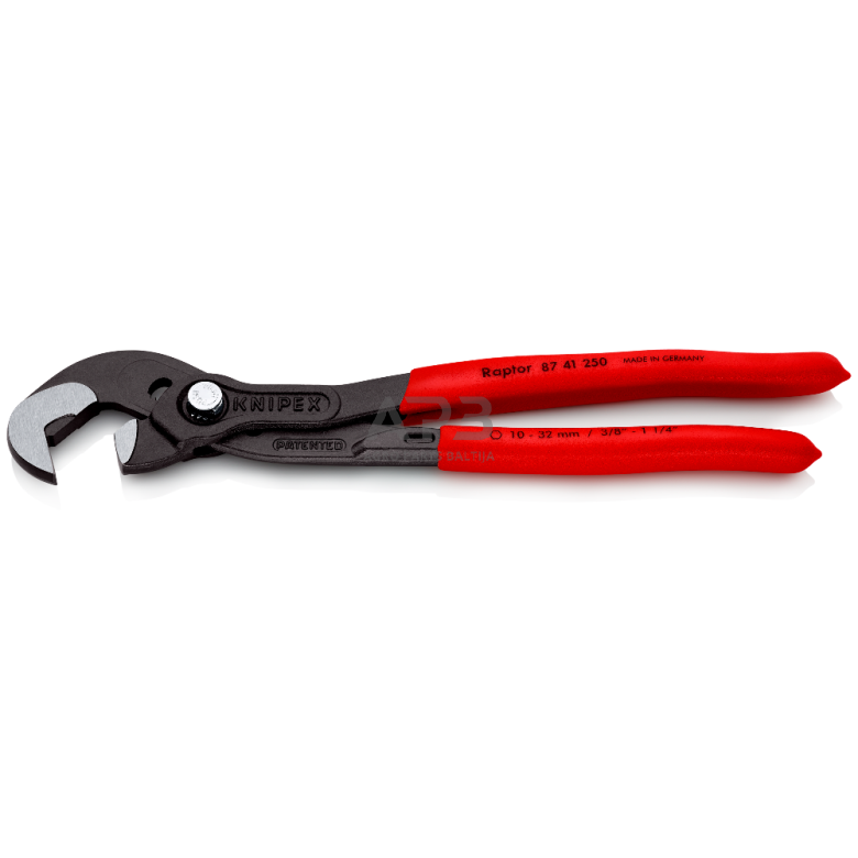 Santechninės replės KNIPEX greito sukimo su fiksavimu 250mm 2 Santechninės replės KNIPEX greito sukimo su fiksavimu 250mm 2