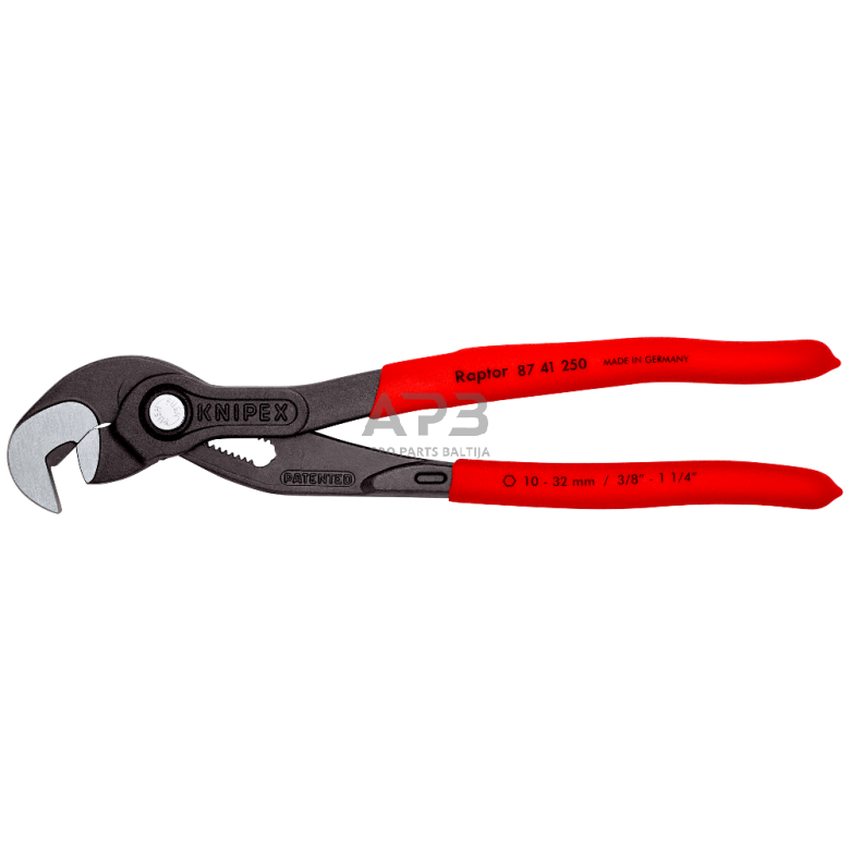 Santechninės replės KNIPEX greito sukimo su fiksavimu 250mm 1 Santechninės replės KNIPEX greito sukimo su fiksavimu 250mm 1