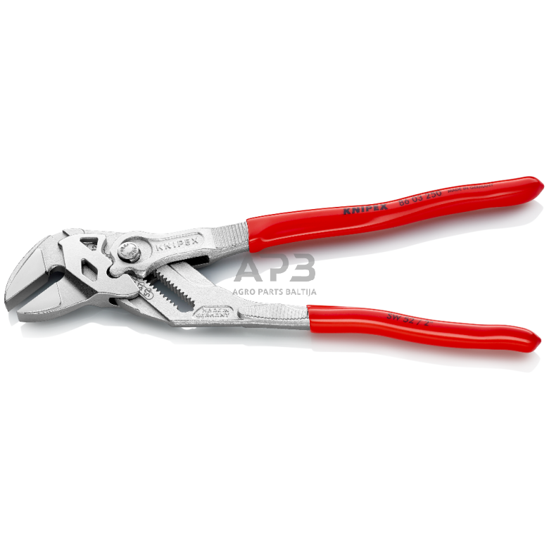 Santechninės replės-raktas 250mm KNIPEX su fiksavimu 2 Santechninės replės-raktas 250mm KNIPEX su fiksavimu 2