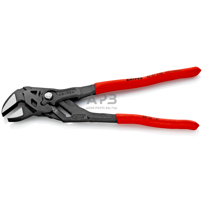 Santechninės replės - raktas KNIPEX su fiksavimu 250mm 1 Santechninės replės - raktas KNIPEX su fiksavimu 250mm 1