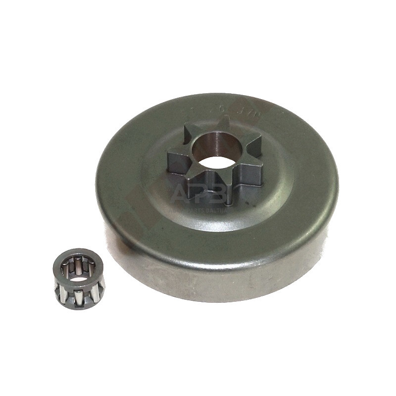 Sankabos būgnelis su guoliu STIHL MS361, MS441 žingsnis 3/8 užgriebiai 7 1135 007 1000, 11350071000, 38471X Sankabos būgnelis su guoliu STIHL MS361, MS441 žingsnis 3/8 užgriebiai 7 1135 007 1000, 11350071000, 38471X