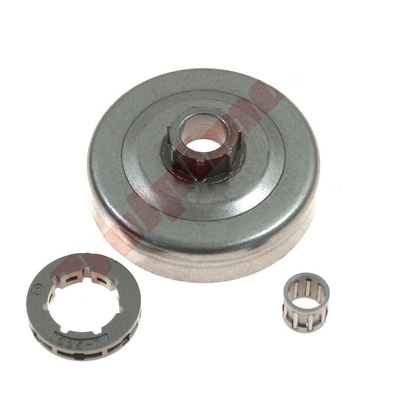 Sankabos būgnelis Jonsered su guoliu ir žvaigždute Jonsered 2035, žingsnis .325 užgriebiai 7. 41726X Sankabos būgnelis Jonsered su guoliu ir žvaigždute Jonsered 2035, žingsnis .325 užgriebiai 7. 41726X