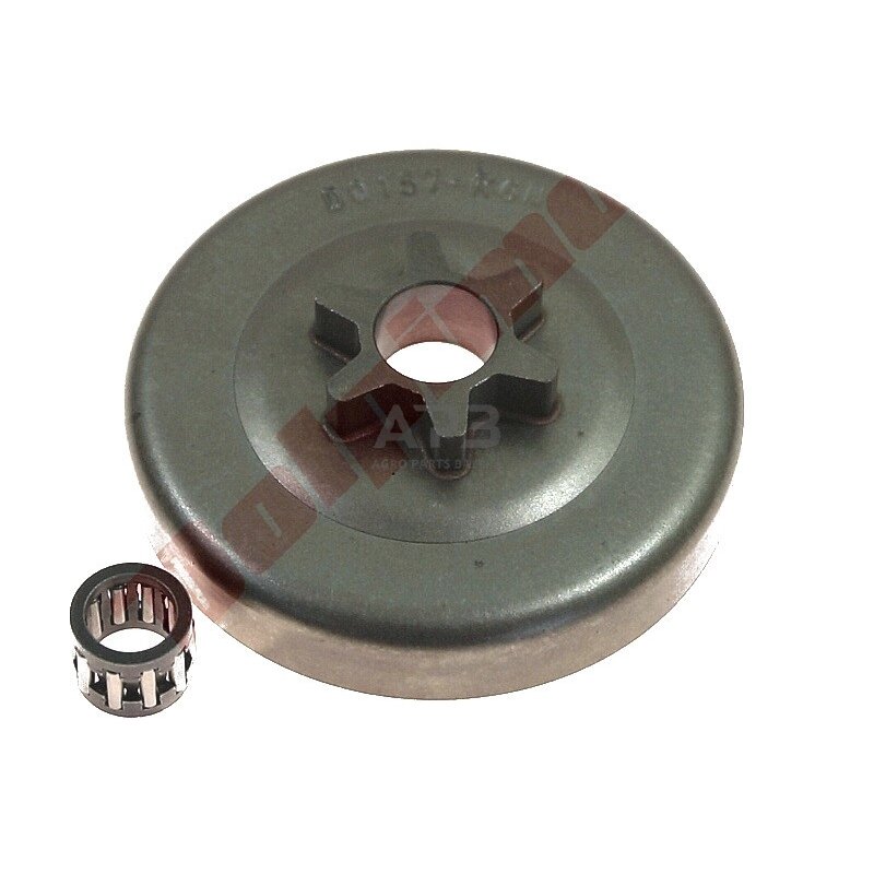 Sankabos būgnelis su guoliu MAKITA DCS 400, UCS3020A, DOLMAR PS33, 340, 400, 401 112135 Sankabos būgnelis su guoliu MAKITA DCS 400, UCS3020A, DOLMAR PS33, 340, 400, 401 112135