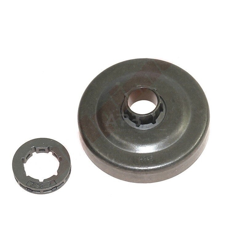 Sankabos būgnelis su žvaigždute Husqvarna 357 žingsnis.325 užgriebiai 7. 108215X , 503 87 30-72, 5038730-72, 503873072 Sankabos būgnelis su žvaigždute Husqvarna 357 žingsnis.325 užgriebiai 7. 108215X , 503 87 30-72, 5038730-72, 503873072