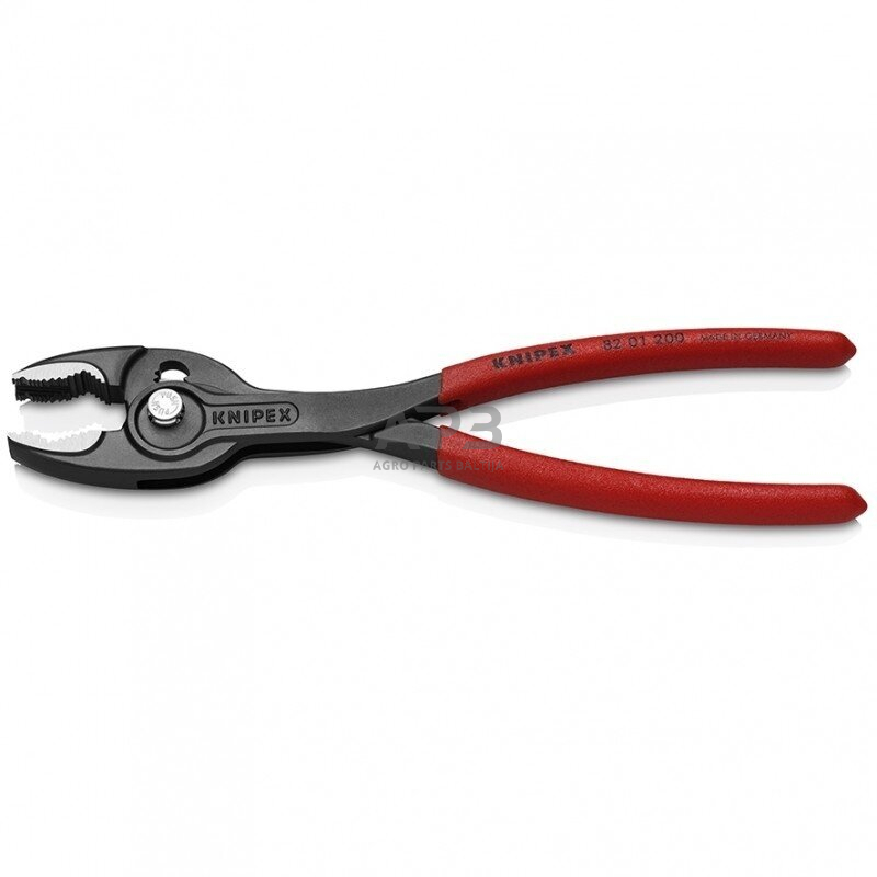 Santechinės replės 200mm (dvigubo griebimo) KNIPEX (su fiksavimu) 1