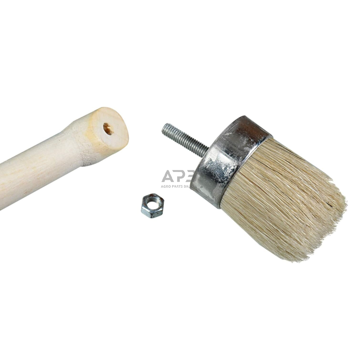 Šepetys montavimo pastai (lenktas) 40mm 2 Šepetys montavimo pastai (lenktas) 40mm 2