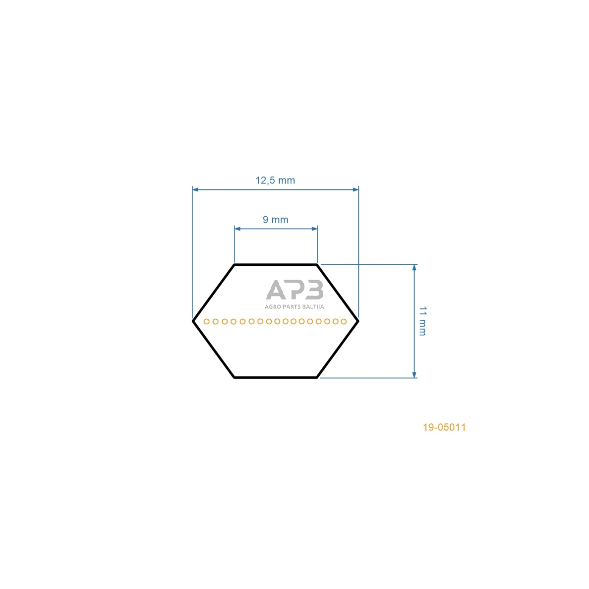 Šešiabriaunis pjaunamosios diržas Jonsered LT2116, LT2114, LT2117, LT2113 AA108 pjaunamosios plotis 38 ( 97 cm) 12,5x2743mm Li, 12,5x2794mm La 2 Šešiabriaunis pjaunamosios diržas Jonsered LT2116, LT2114, LT2117, LT2113 AA108 pjaunamosios plotis 38 ( 97 cm) 12,5x2743mm Li, 12,5x2794mm La 2