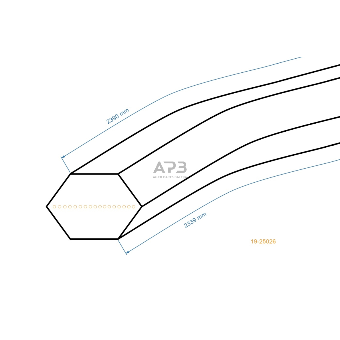 Šešiabriaunis pjaunamosios diržas Mtech M 200/105 H pjaunamosios plotis 41 ( 105 cm ) AA92 12,5x2339mm Li, 12,5x2390mm La 1 Šešiabriaunis pjaunamosios diržas Mtech M 200/105 H pjaunamosios plotis 41 ( 105 cm ) AA92 12,5x2339mm Li, 12,5x2390mm La 1