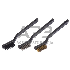 Šepečių plastine rankena rinkinys 3vnt. 180mm