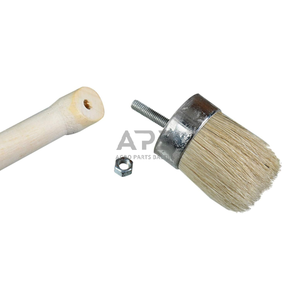 Šepetys montavimo pastai (lenktas) 40mm 2 Šepetys montavimo pastai (lenktas) 40mm 2