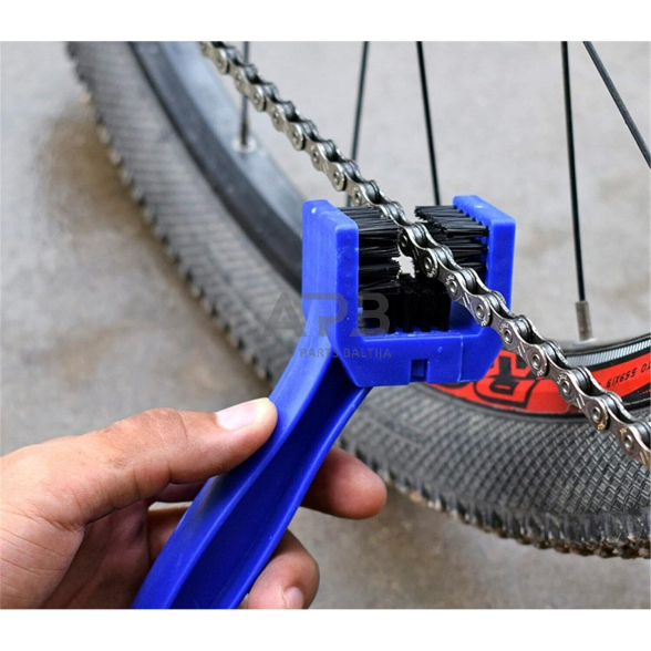 Šepetys motociklų grandinėms valyti 2 Šepetys motociklų grandinėms valyti 2