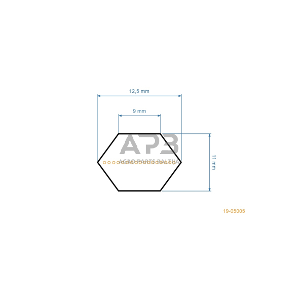 Šešiabriaunis pjaunamosios diržas Mcculloch M13592RB, MI11CRDA AA105 pjaunamosios plotis 36 (91 cm) 12,5x2669mm Li, 12,5x2720mm La 2