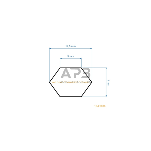 Šešiabriaunis pjaunamosios diržas Yardman HN 7155 754-0470 AA93 pjaunamosios plotis N40 (102 cm) 12,5x2365mm Li, 12,5x2416mm La 2 Šešiabriaunis pjaunamosios diržas Yardman HN 7155 754-0470 AA93 pjaunamosios plotis N40 (102 cm) 12,5x2365mm Li, 12,5x2416mm La 2