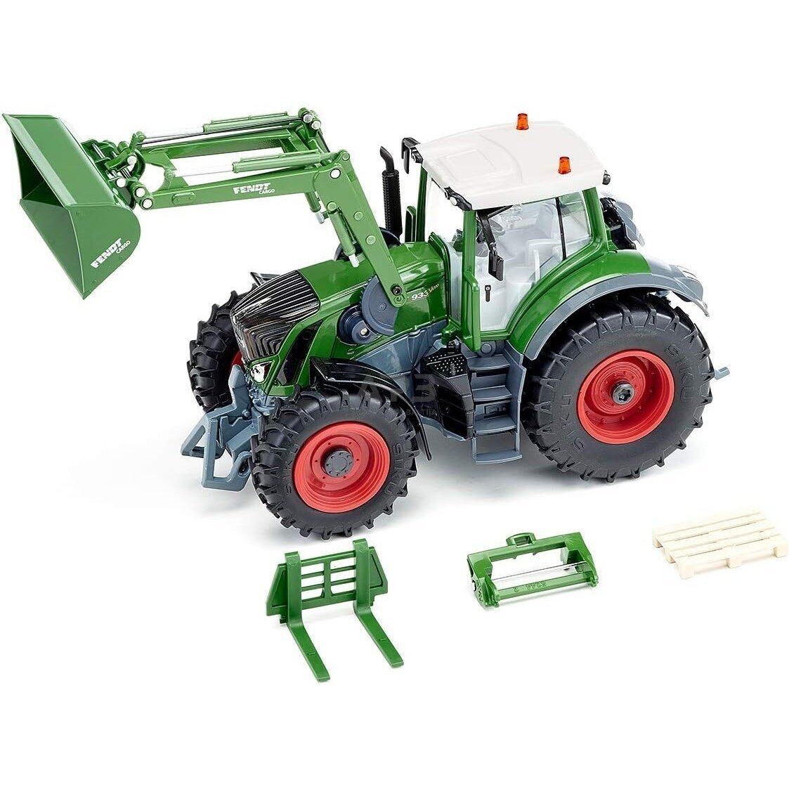 Siku traktorius Fendt 933 Vario su priekiniu krautuvu, Bluetooth nuotolinio valdymo pultu ir programėlių valdymu, 6796 1 Siku traktorius Fendt 933 Vario su priekiniu krautuvu, Bluetooth nuotolinio valdymo pultu ir programėlių valdymu, 6796 1