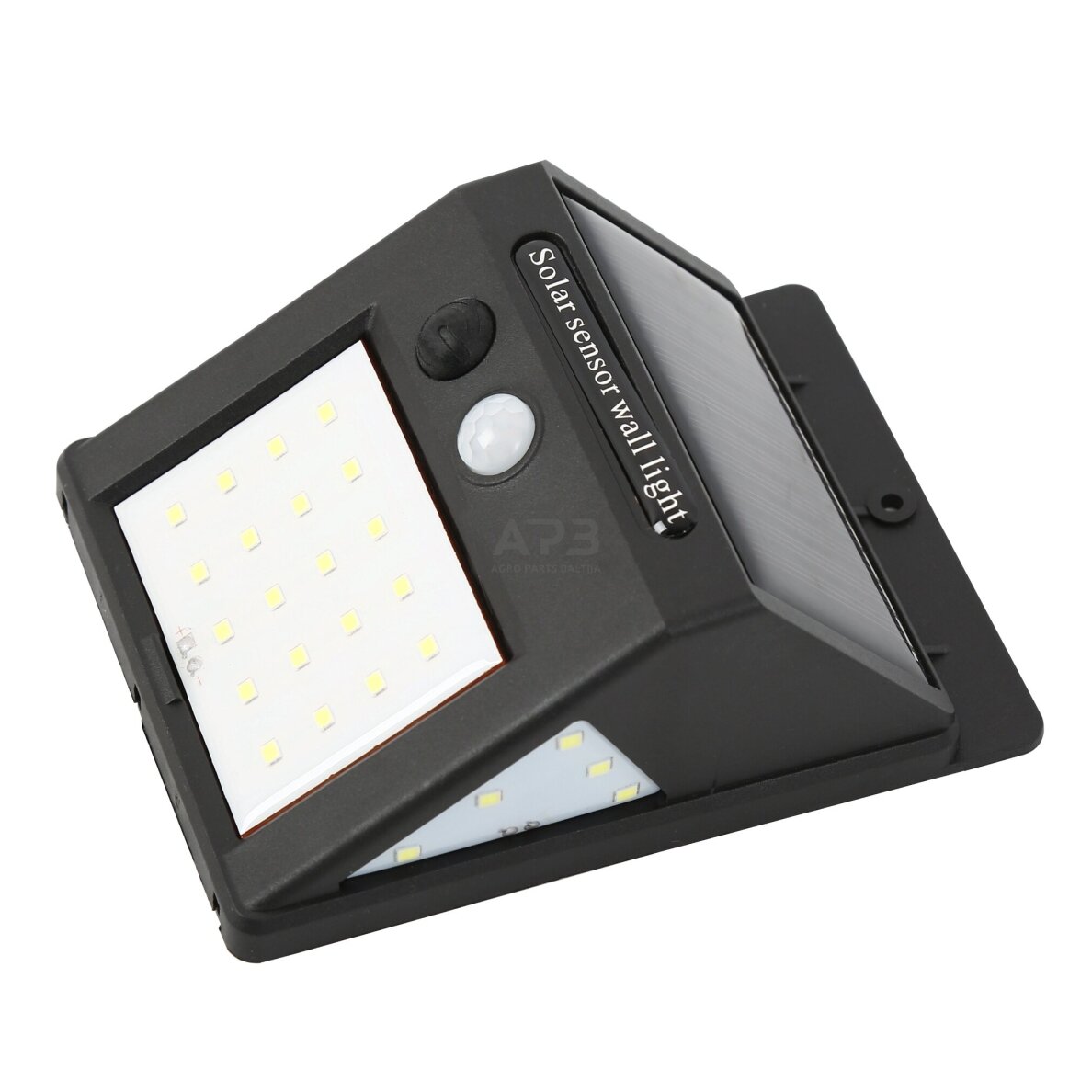 Sieninis šviestuvas su saulės baterija ir judesio jutikliu 6W 5500K LED Sieninis šviestuvas su saulės baterija ir judesio jutikliu 6W 5500K LED