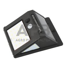 Sieninis šviestuvas su saulės baterija ir judesio jutikliu 6W 5500K LED Sieninis šviestuvas su saulės baterija ir judesio jutikliu 6W 5500K LED