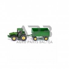 Siku traktorius John Deere su priekaba, 10195300000