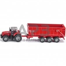 Siku traktorius Massey Ferguson su priekaba, 10184400000