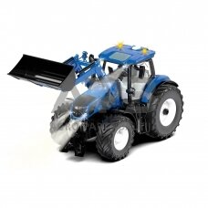 Siku traktorius New Holland T7.315 su priekiniu krautuvu ir programėlės valdymu, 10679700000