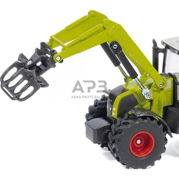 Siku traktorius CLAAS su kvadratiniu rulonų griebtuvu ir priekaba, 10194600000 2 Siku traktorius CLAAS su kvadratiniu rulonų griebtuvu ir priekaba, 10194600000 2