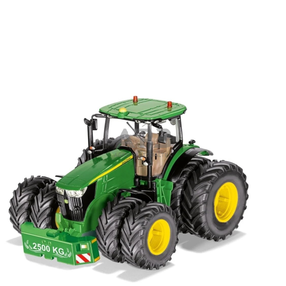 Siku traktorius John Deere 7290R su dvigubomis padangomis, Bluetooth programėlės valdymu ir nuotolinio valdymo moduliu, 10673600000 Siku traktorius John Deere 7290R su dvigubomis padangomis, Bluetooth programėlės valdymu ir nuotolinio valdymo moduliu, 10673600000