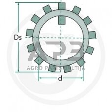 SKF tvirtinimo plokštelė MB 05