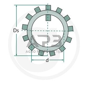 SKF tvirtinimo plokštelė MB 05