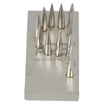 Skaičiai tatuiravimo plaktukui 7 mm raidė P 158114122P Skaičiai tatuiravimo plaktukui 7 mm raidė P 158114122P